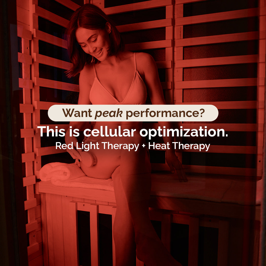 2 Person Red Light Therapy Infrared Sauna