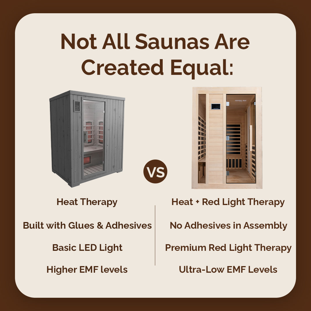 4 Person Red Light Therapy Infrared Sauna