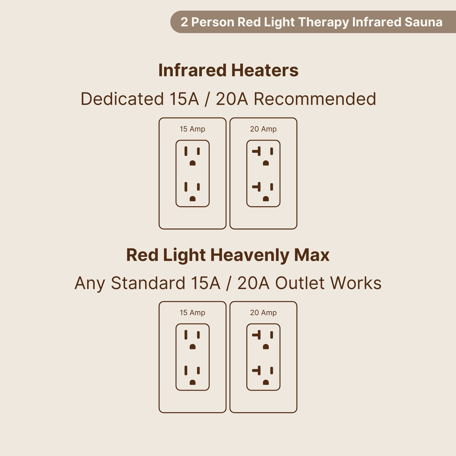 2 Person Red Light Therapy Infrared Sauna