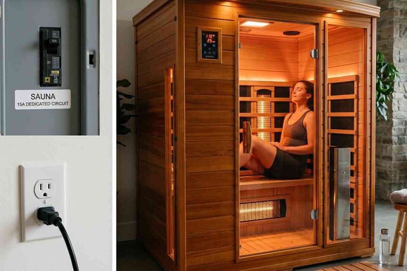 Best Infrared Sauna With a 15A Dedicated Circuit