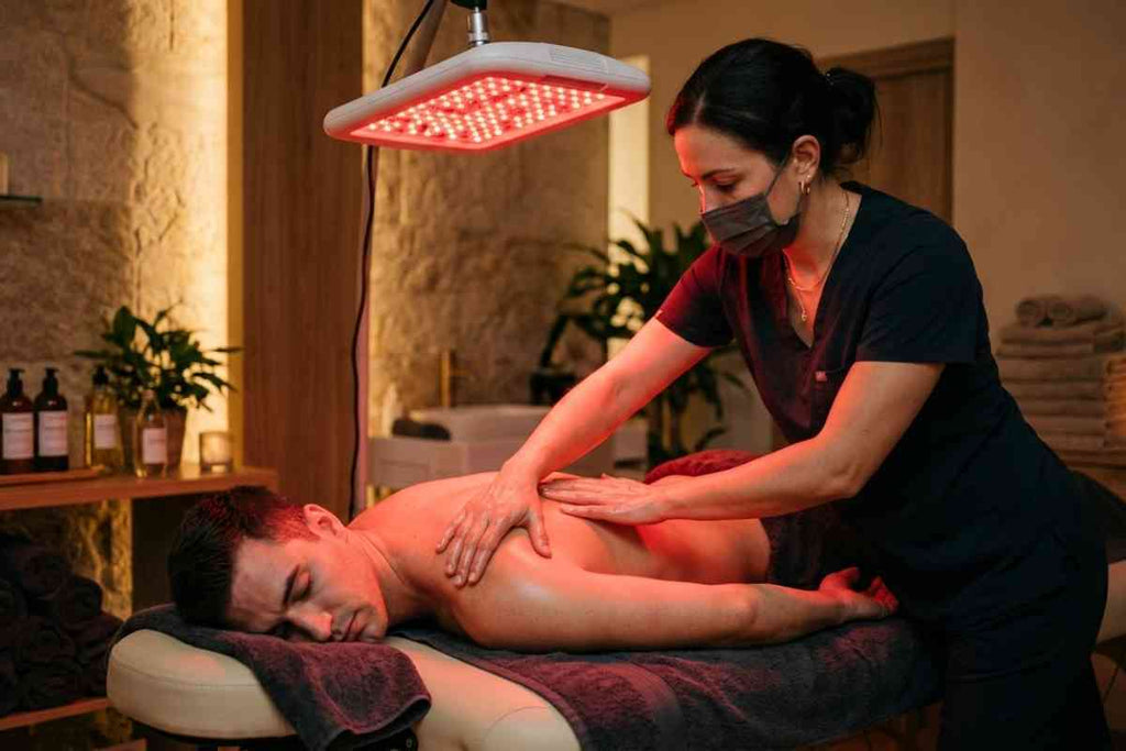The Benefits of Combining Massage With Red Light Therapy