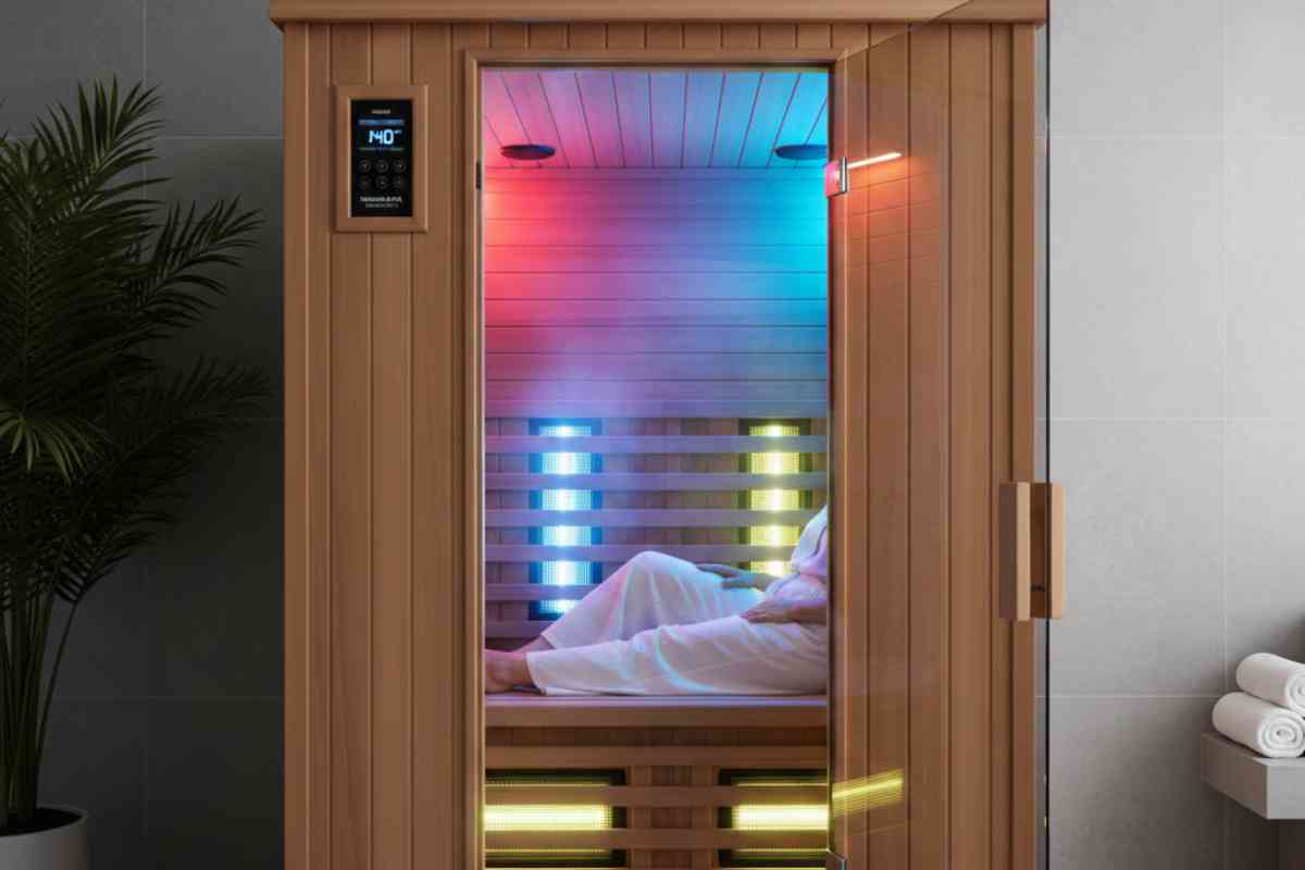 Best infrared sauna with Chromotherapy