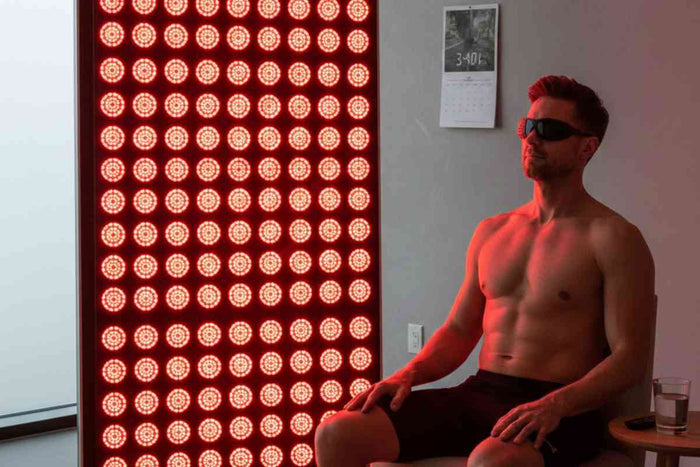 Red Light Therapy on Testicles