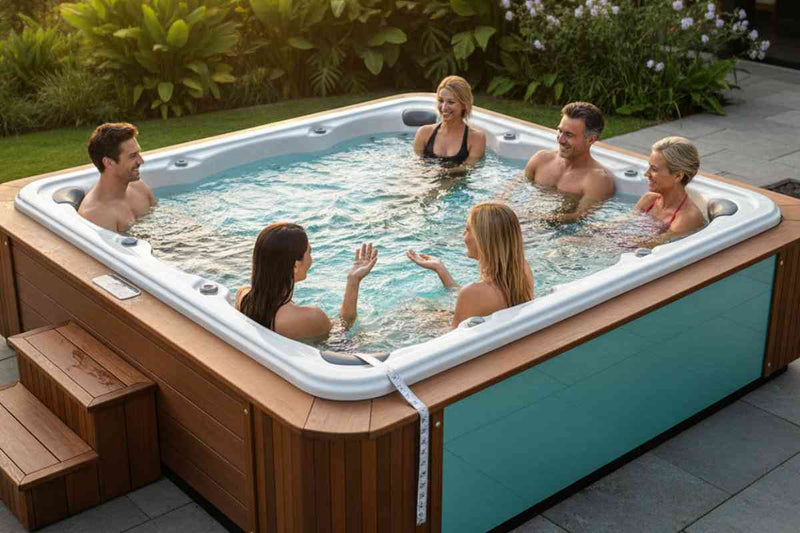 What Are the Dimensions of a 6 Person Hot Tub? Standard Sizes