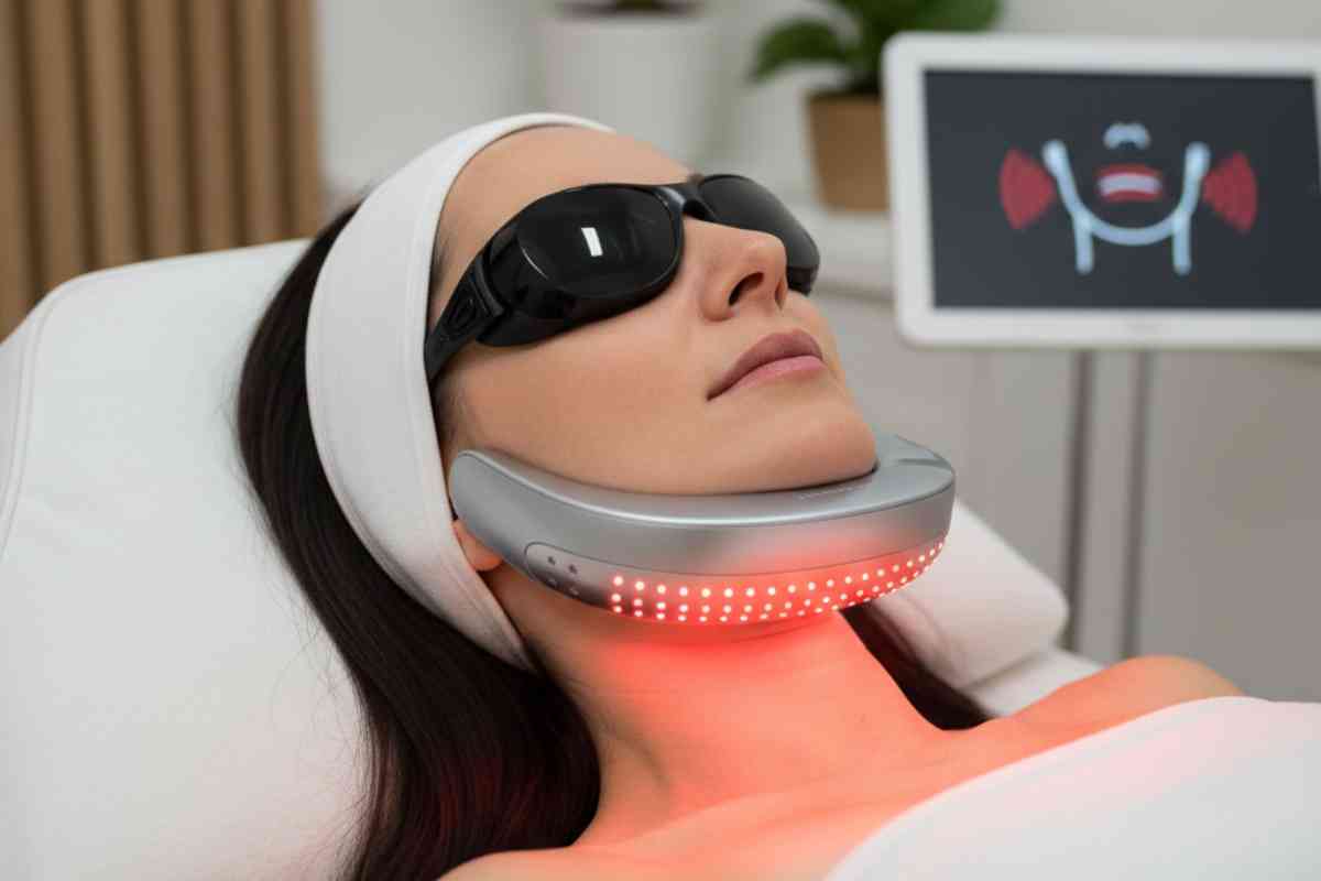 Red Light Therapy for Double Chin