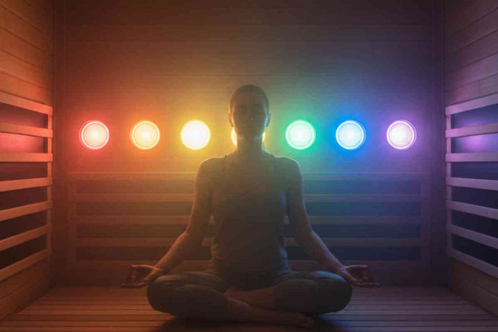 What Each Color Means in Infrared Sauna Chromotherapy