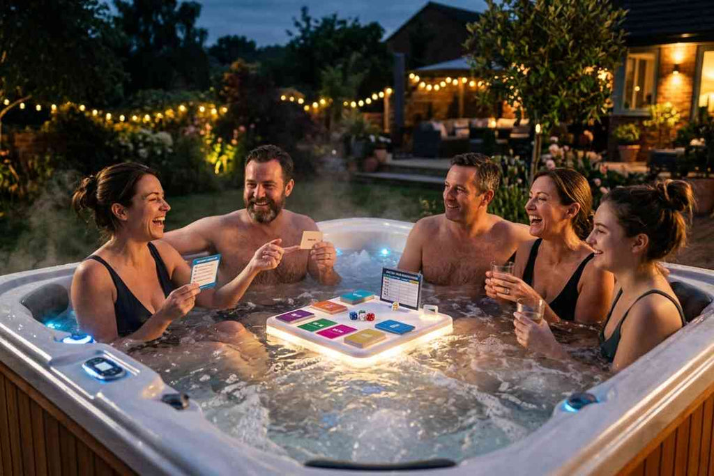 14 Fun Hot Tub Games for Parties, Date Nights, and Family Time