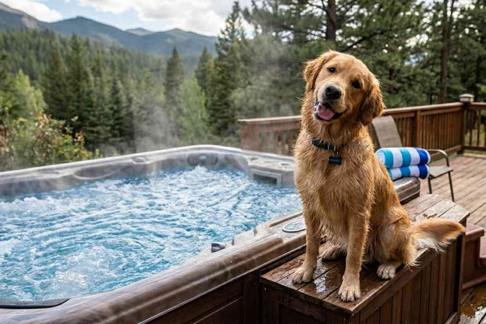 Can Dogs Go in a Hot Tub