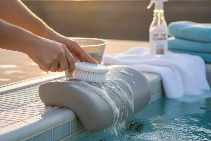 5 Simple Steps to Clean Hot Tub Pillows