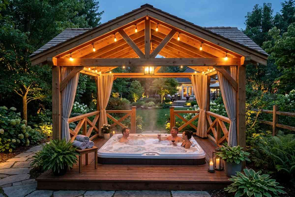 Hot Tub Gazebo Ideas