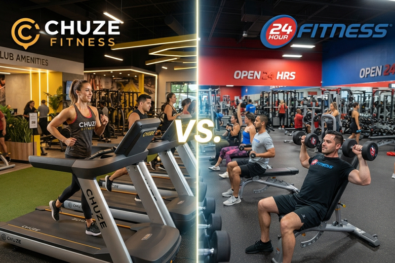 Chuze Fitness vs. 24 Hour Fitness: Which Gym Is Better?