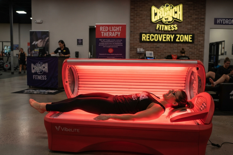 Crunch Fitness Red Light Therapy: Everything You Need to Know