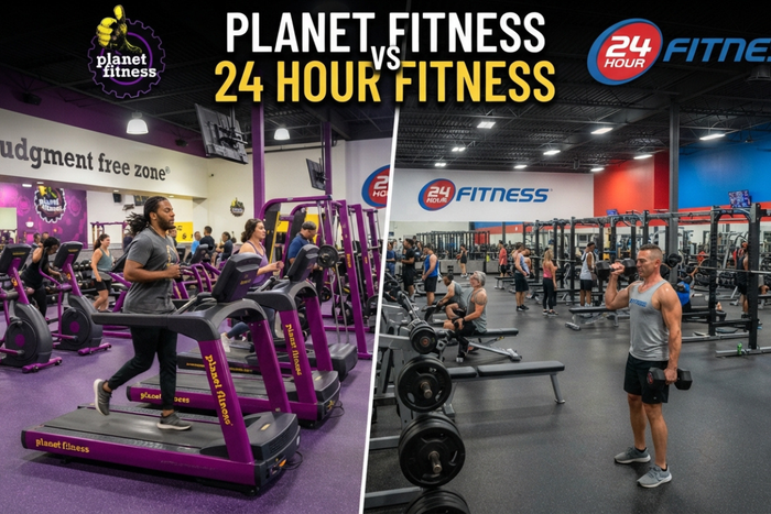 Planet Fitness vs 24 Hour Fitness