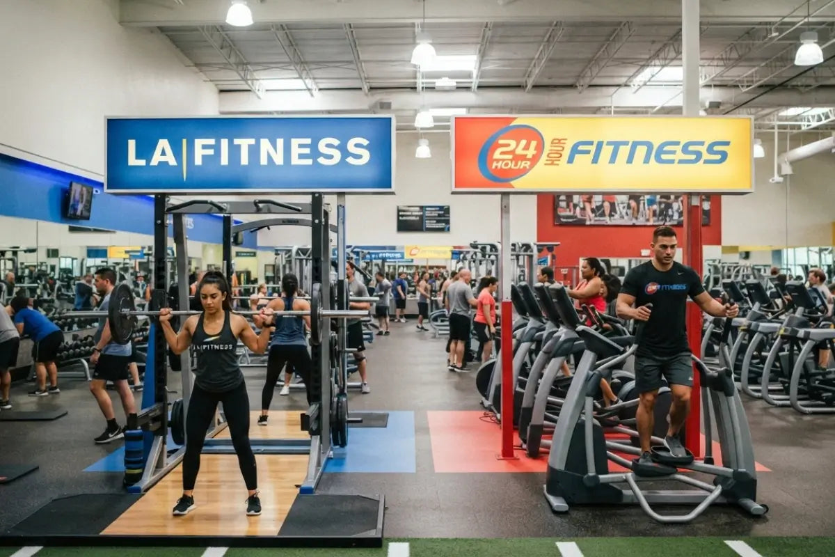 LA Fitness vs 24 Hour Fitness