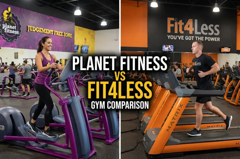 Planet Fitness vs Fit4Less: Comparing Price, Equipment, and Perks