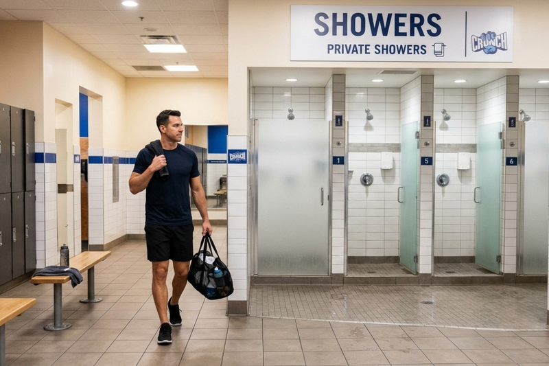 Does Crunch Have Showers?