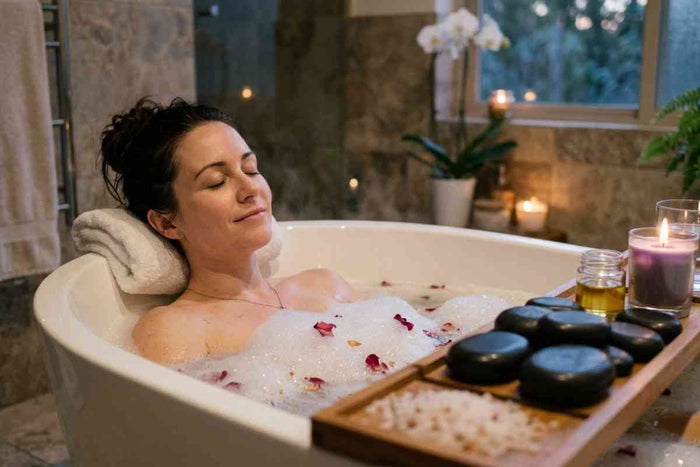 Can I Take a Bath After a Hot Stone Massage