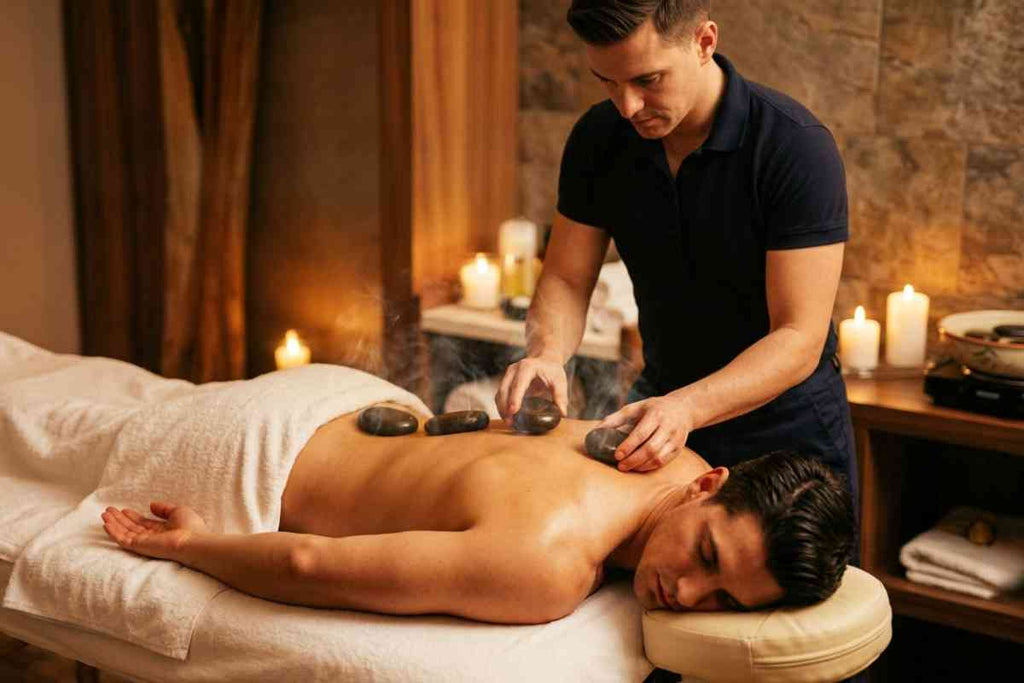 How hot is the hot stone massage