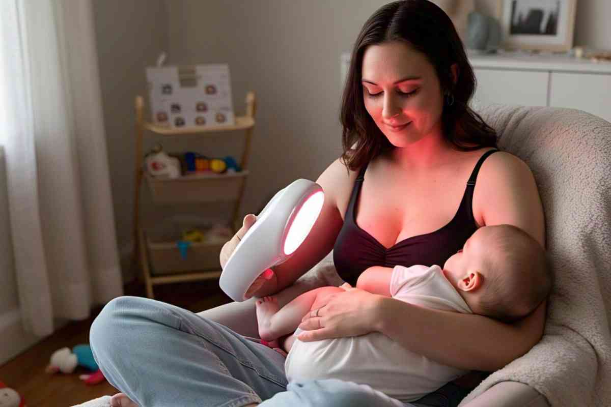 Red Light Therapy While Breastfeeding