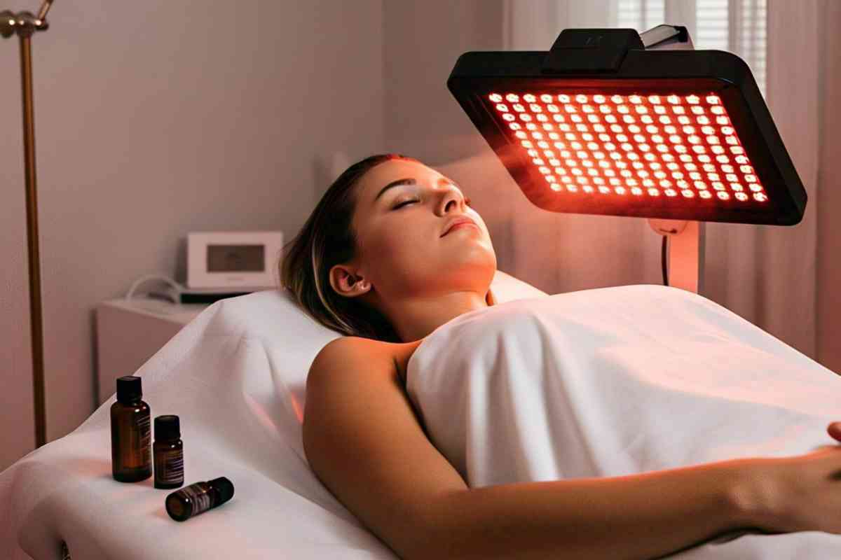 Red Light Therapy After a Spray Tan