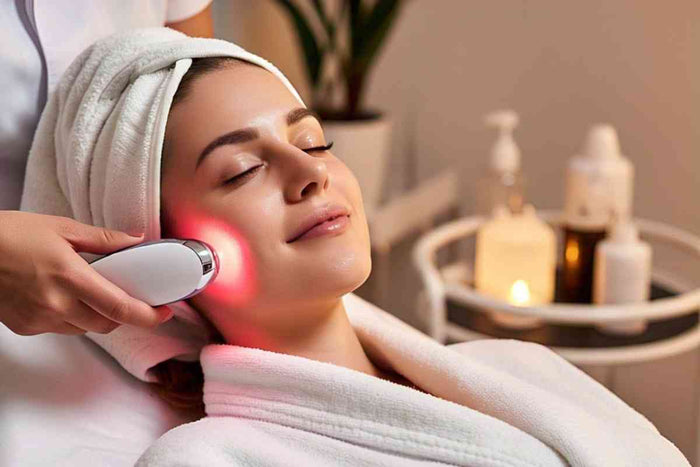 Can you do red light therapy after dermaplaning?