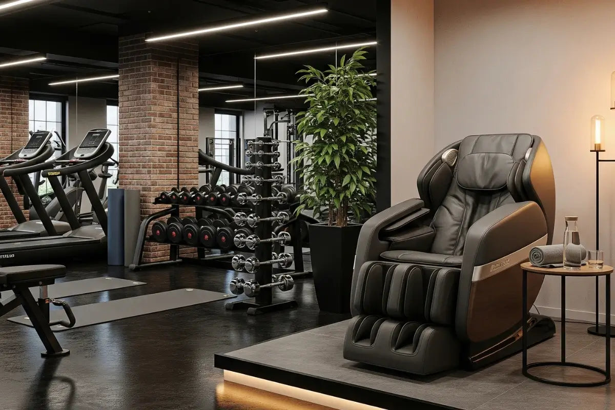 Best 14 gyms with massage chairs or massage therapy