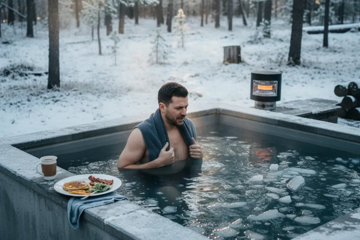 Cold Plunge After Eating