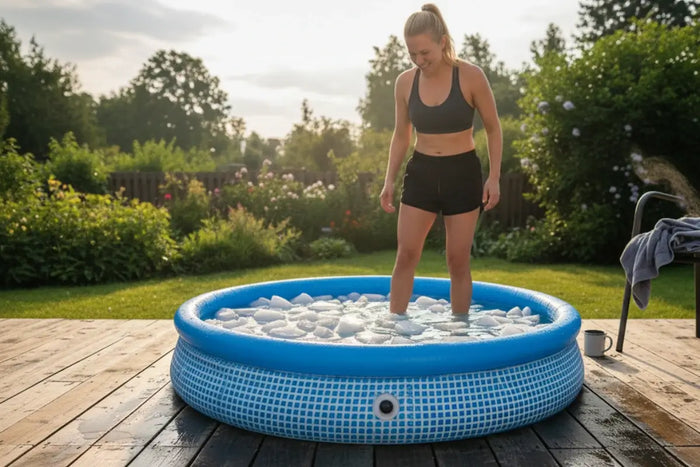 How to Cold Plunge Without a Tub