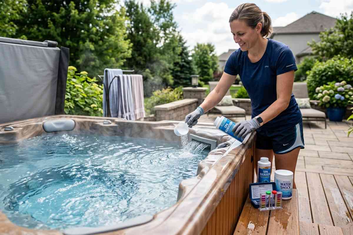 Hot Tub Sanitizing