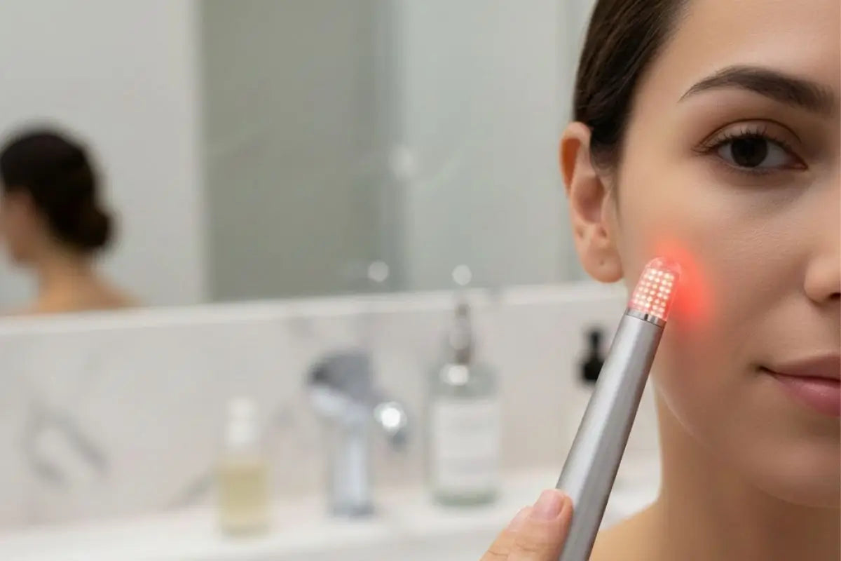 Using Red Light Therapy How to Use a Red Light Therapy Wand for Maximum Effectiveness ...