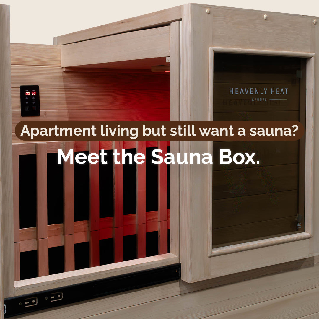 Mini-sauna en boîte