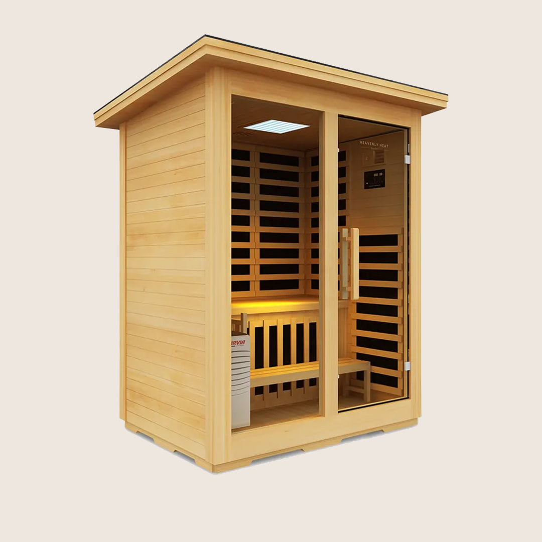 2 Person Outdoor Combination Sauna