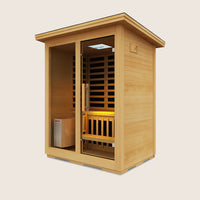 Outdoor Combination 2 Person Sauna