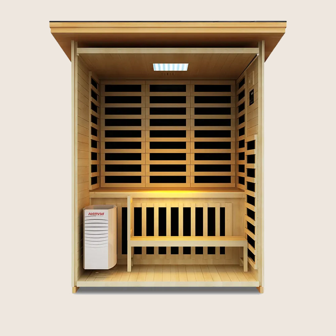 Outdoor Combination 2 Person Sauna