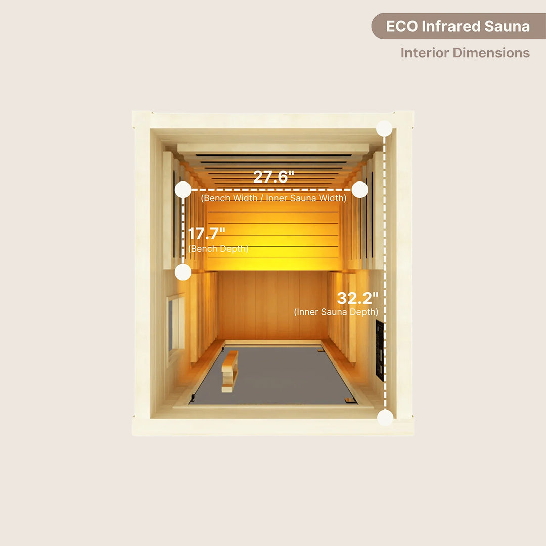 1-Person Infrared ECO Sauna