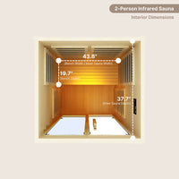 Far Infrared 2 Person Sauna