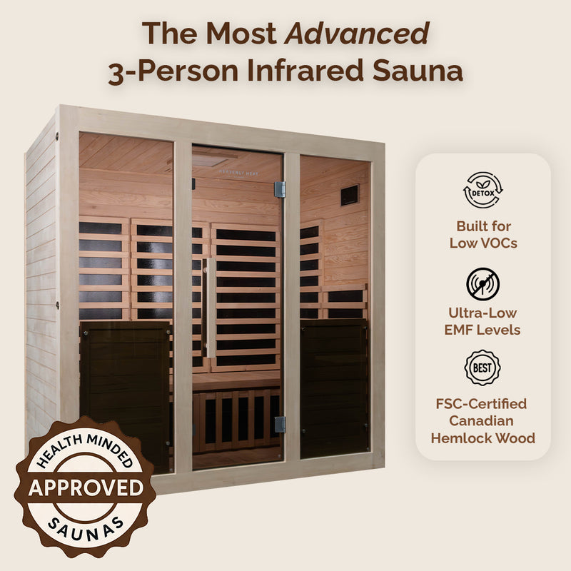 3-Person Infrared Sauna