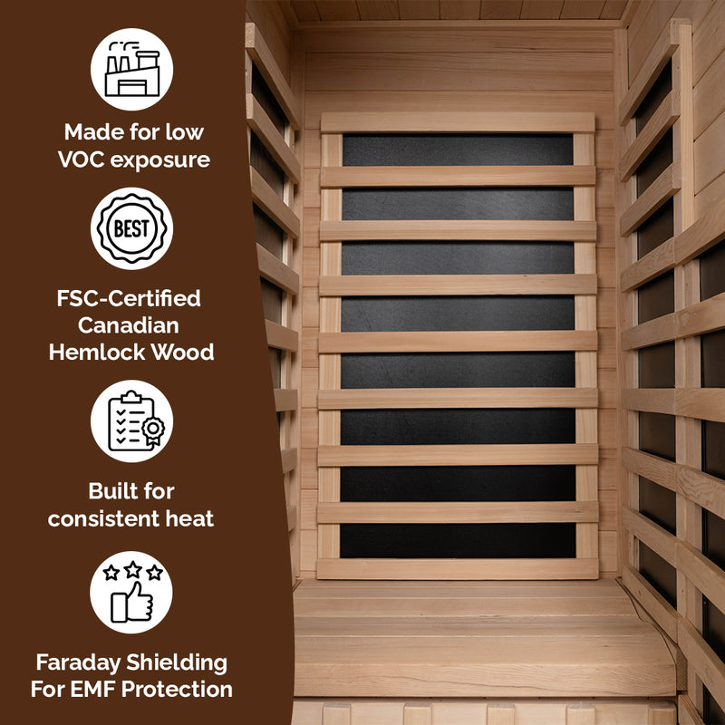 1-Person Infrared ECO Sauna