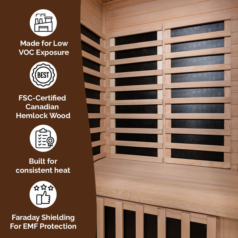 2-Person Infrared Sauna