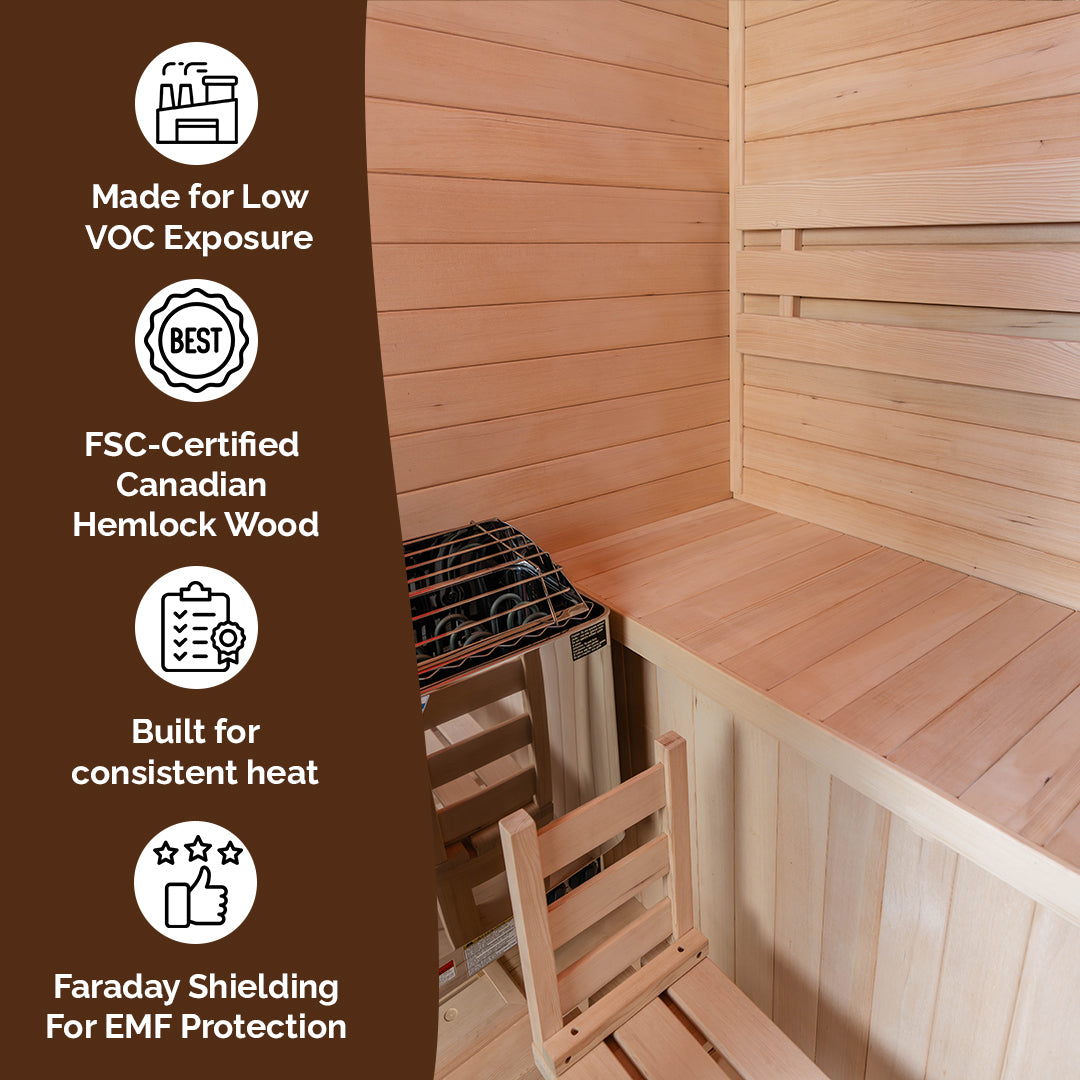 2-Person Traditional Sauna