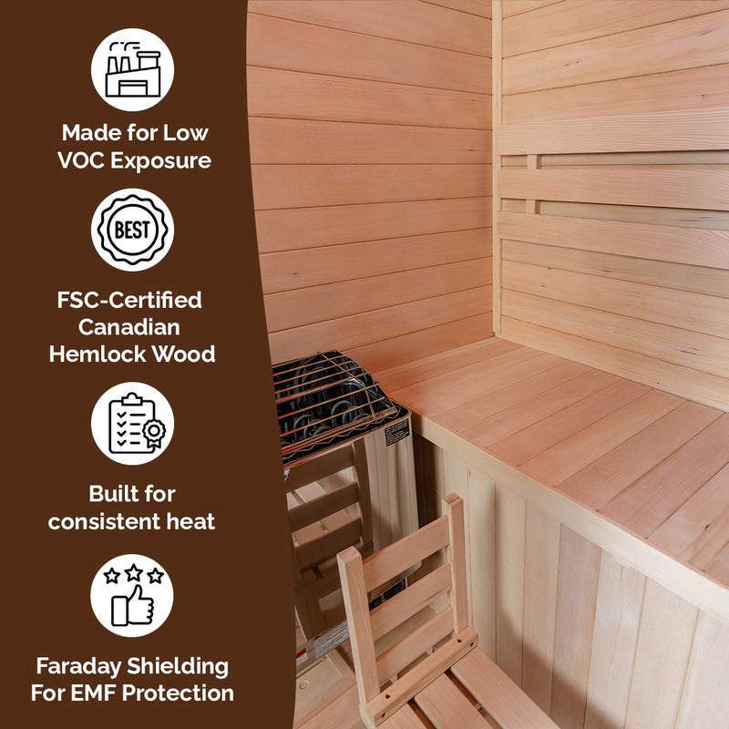 2-Person Traditional Sauna