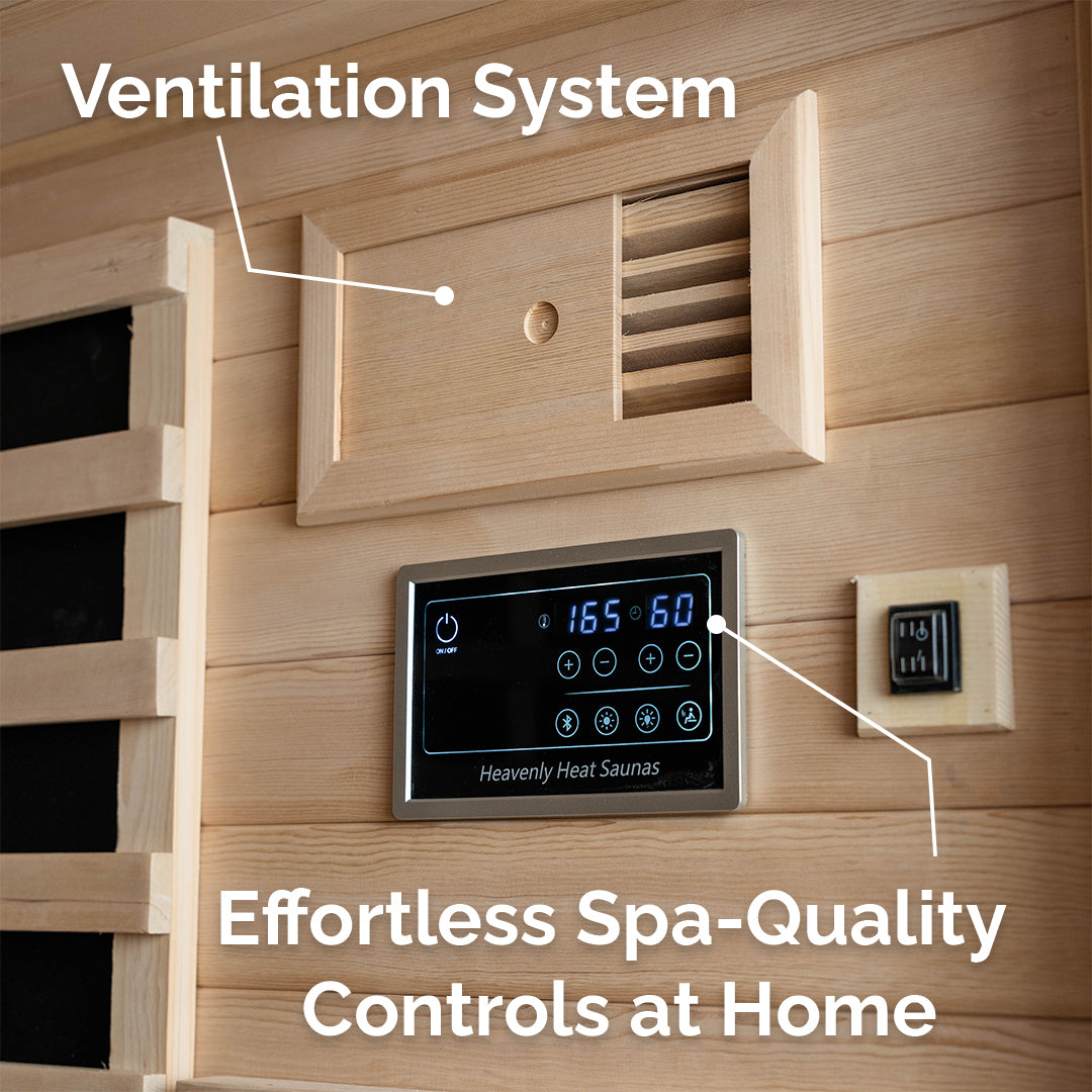 2 Person Outdoor Combination Sauna