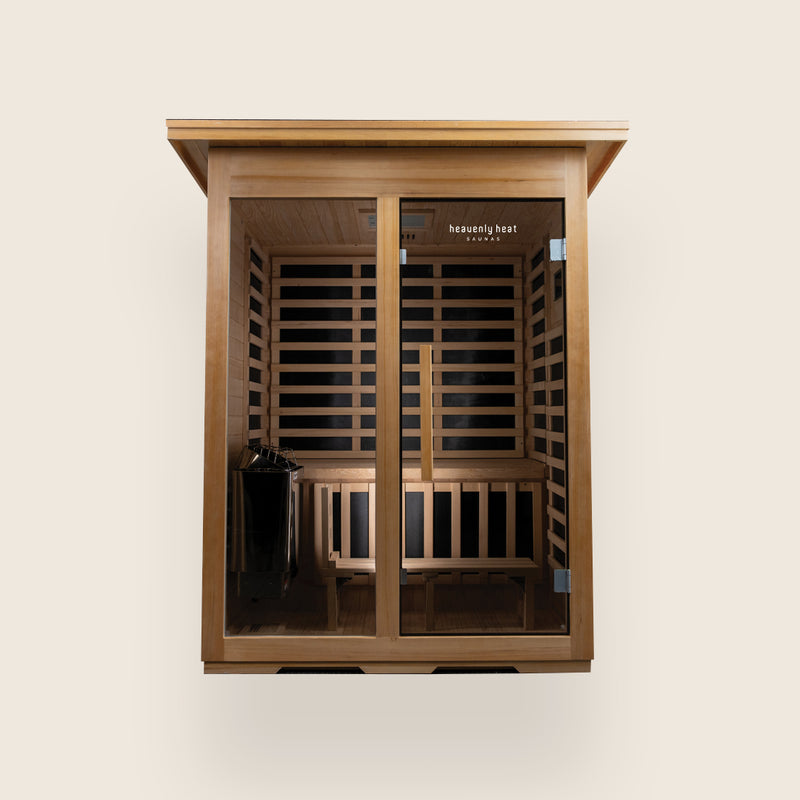 2-Person Outdoor Combination Sauna