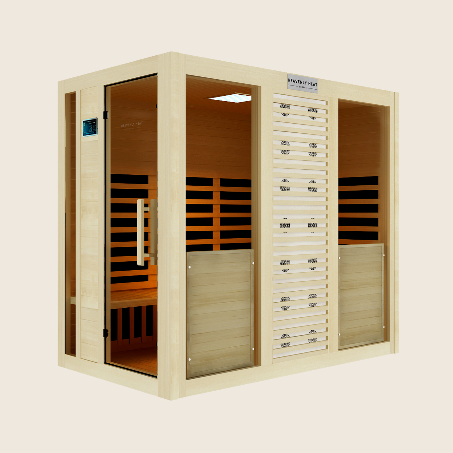 4 Person Red Light Therapy Infrared Sauna