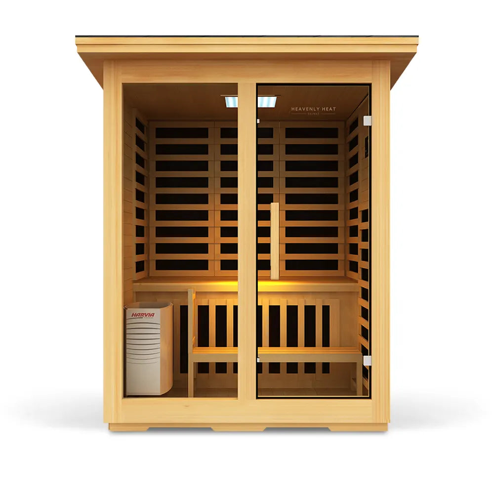 Outdoor Combination 2 Person Sauna