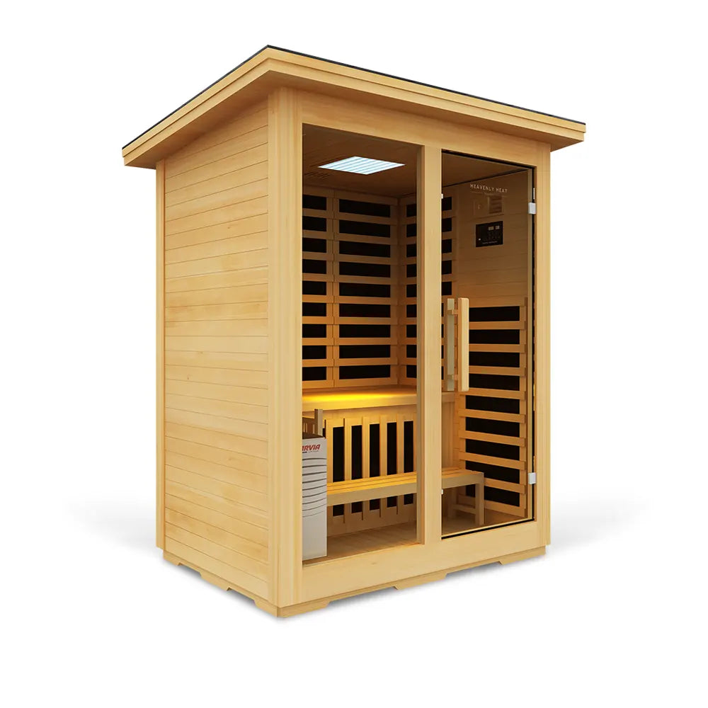 Outdoor Combination 2 Person Sauna