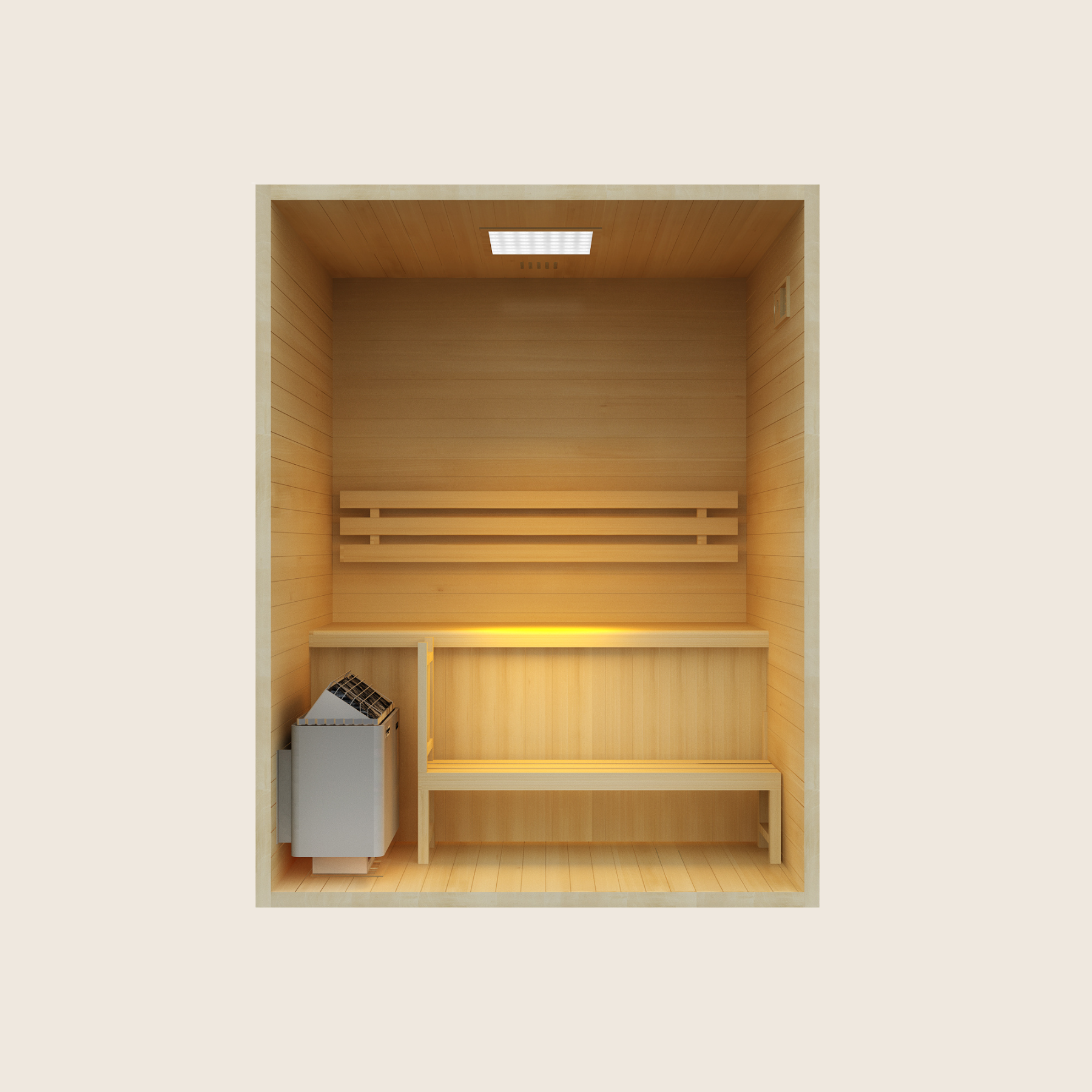 2 Person Traditional Sauna