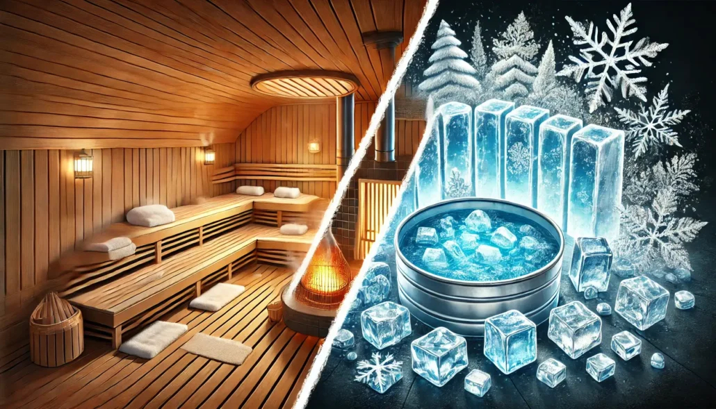 Sauna vs Ice Bath